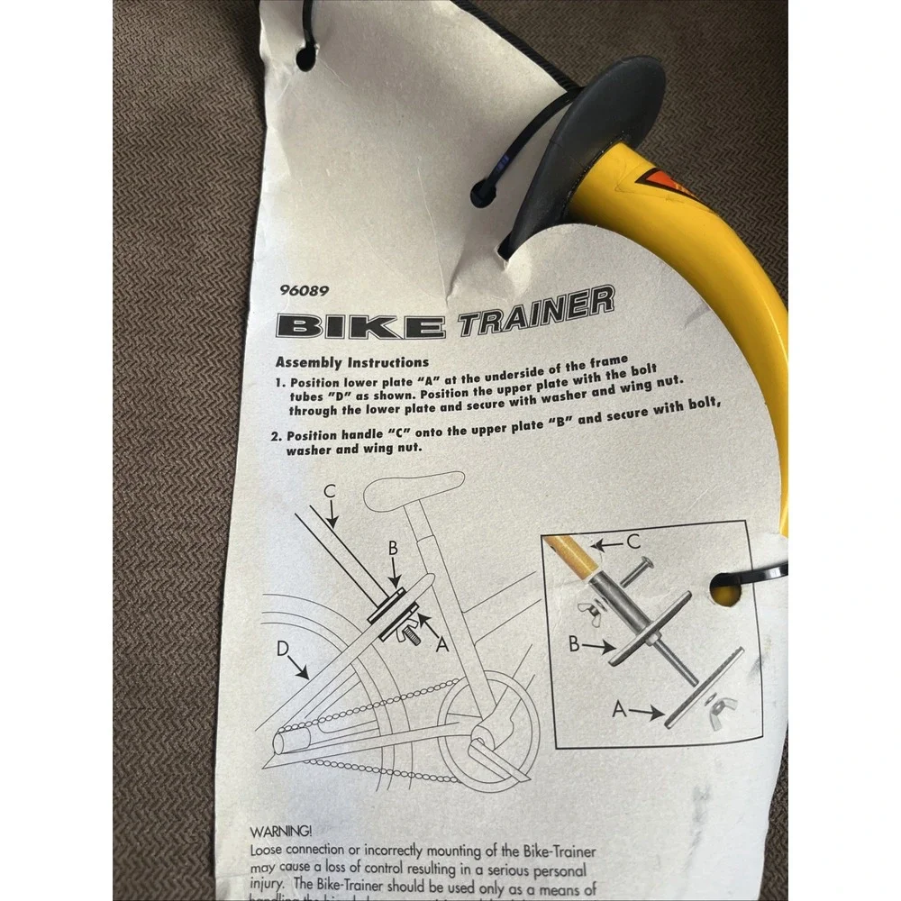 Bike Trainer‎ Handle,Yellow